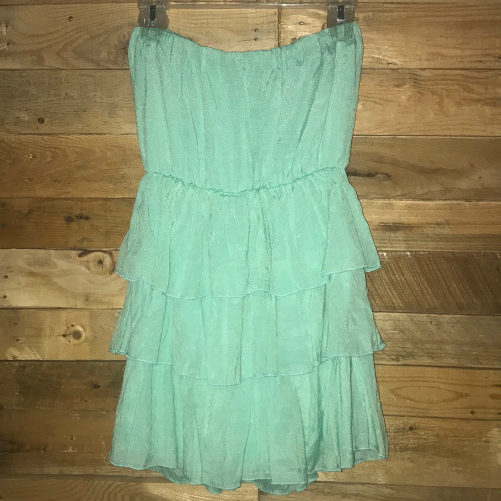 Strapless Lace Detailed Tunic/Dress - Picture 4 of 4